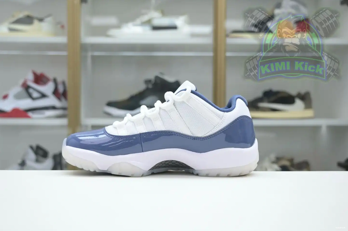 Jordan Jordan Air Blue” Low“Diffused 11 Kimikick 0619